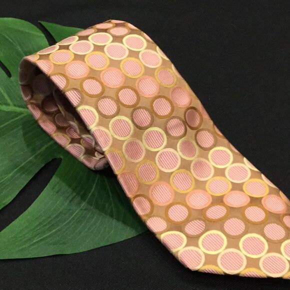 👞👔Ted Baker Silk Geometric Tie👔👞‎ - Picture 1 of 4